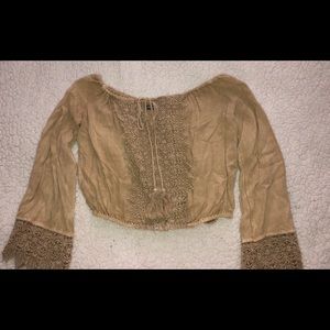 Off the shoulder top!